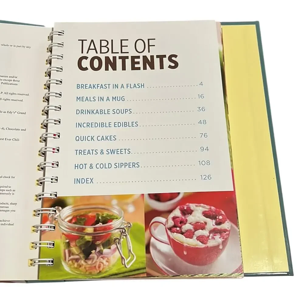 Mug Meals Treats & Sweets Cookbook